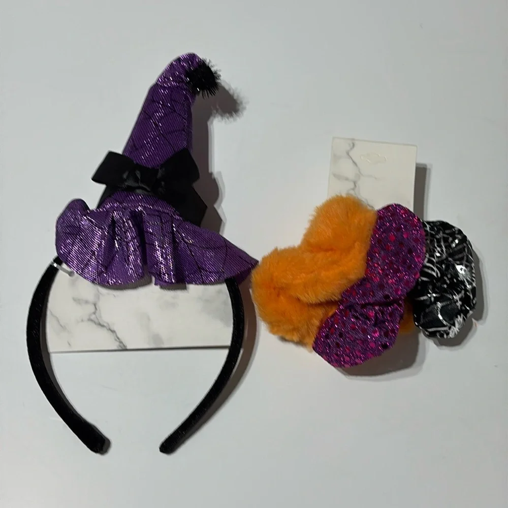 Girl’s Halloween Theme Hair Accessory Bundle